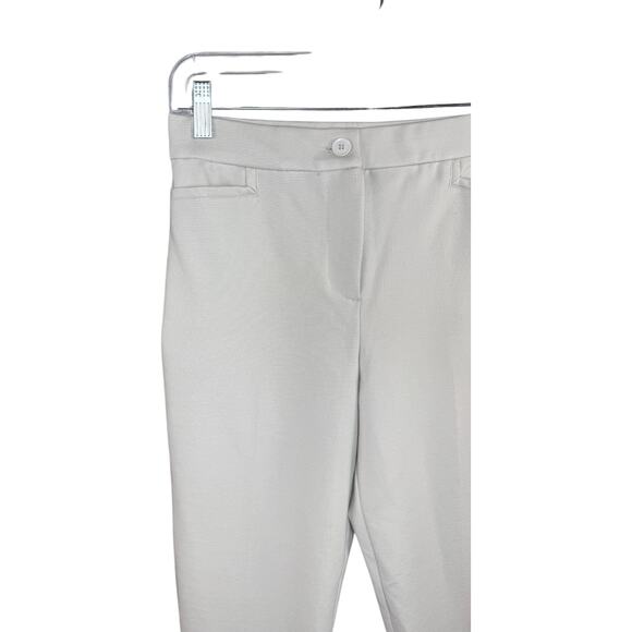 Tailored by Susan Graver Smart Ponte Slim Leg Trouser Pale Stone X-Small NWOT - Picture 10 of 12